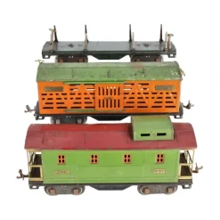 Trains*Lionel Vintage Standard Gauge Tinplate Freight Cars: 513, 511, 517 [3] - Model Train Junction: Quality Parts and Art Supplies