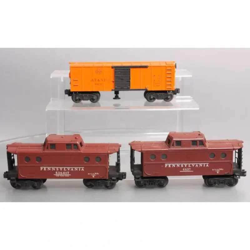 Trains*Lionel X3464, 6417 & 6437 Vintage O Operating & Freight Cars [3] VG - Model Train Junction: Quality Parts and Art Supplies
