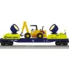 Trains*Lionel/K-Line 6-21704 C&O Double Searchlight Car w/ Hook Vehicle - Model Train Junction: Quality Parts and Art Supplies
