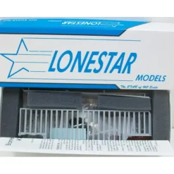 Trains*Lonestar Models 4105 HO Barrett Cattle Trailer-2 Hand - Model Train Junction: Quality Parts and Art Supplies