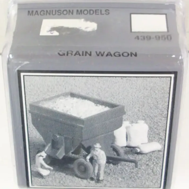 Trains*Magnuson Models 439-950 HO Grain Wagon Kit - Model Train Junction: Quality Parts and Art Supplies