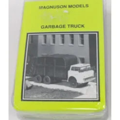 Trains*Magnuson Models 439-955 HO Resin Garbage Truck Kit - Model Train Junction: Quality Parts and Art Supplies