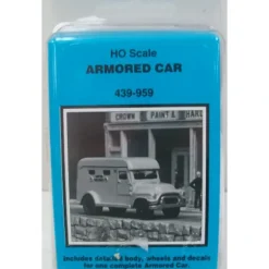 Trains*Magnuson Models 439-959 HO Scale Armored Car Kit - Model Train Junction: Quality Parts and Art Supplies