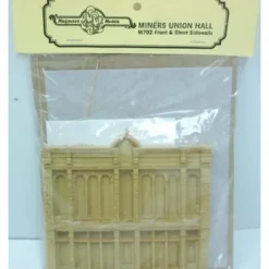 Trains*Magnuson Models M702 Miners Union Hall Sidewalls - Model Train Junction: Quality Parts and Art Supplies