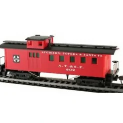 Trains*Mantua 725026 HO Scale AT&SF Long Wood Freight Caboose #202 - Model Train Junction: Quality Parts and Art Supplies