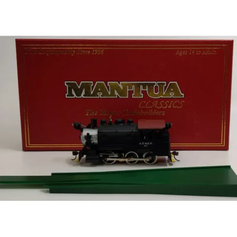 Trains*Mantua 393001 HO Scale ATSF 0-6-0 Tank Switcher Locomotive #117 - Model Train Junction: Quality Parts and Art Supplies