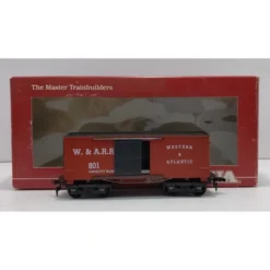 Trains*Mantua 721044 HO Scale Western & Atlantic Wooden Box Car - Model Train Junction: Quality Parts and Art Supplies