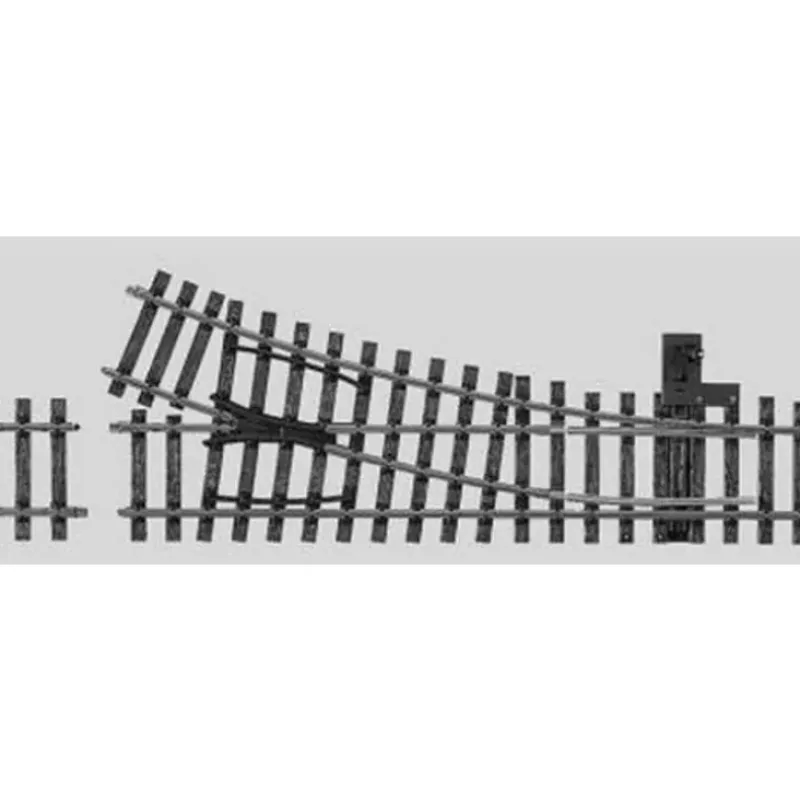 Trains*Marklin 5977 1 Gauge 22 40" Radius Right Hand Manual Switch Turnout - Model Train Junction: Quality Parts and Art Supplies