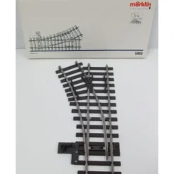 Trains*Marklin 5965 1 Gauge 23-5/8" Radius 30 Left Hand Manual Switch Turnout - Model Train Junction: Quality Parts and Art Supplies