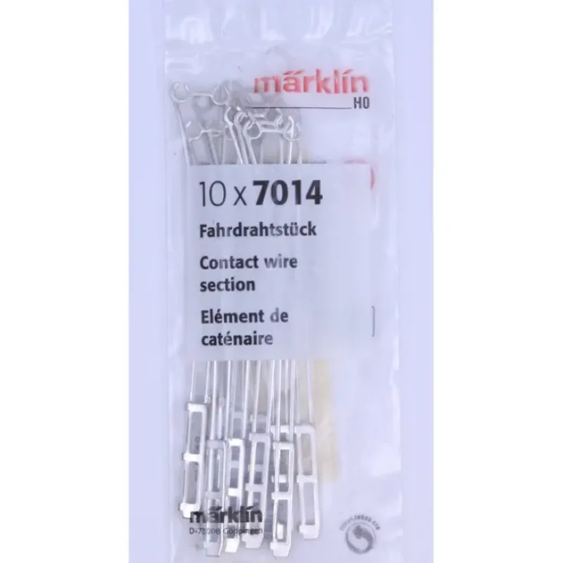 Trains*Marklin 7014 Catenary Wire Sections (Pack of 10) - Model Train Junction: Quality Parts and Art Supplies