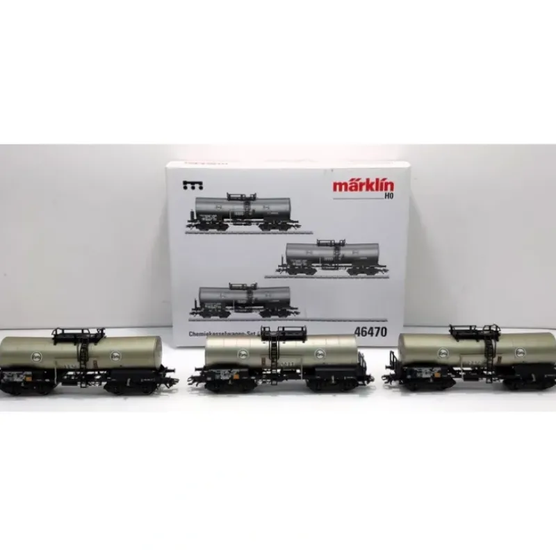 Trains*Marklin 46470 DB Eva Chemical Tank Car Set - Model Train Junction: Quality Parts and Art Supplies