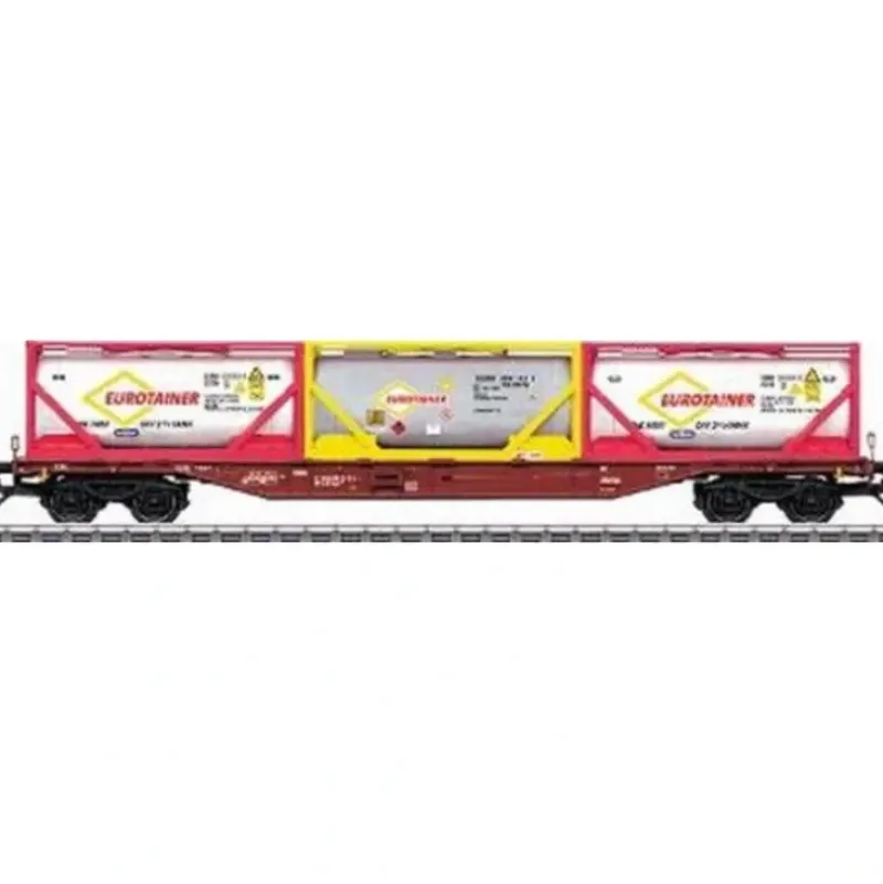 Trains*Marklin 47072 DBAG Flatcar with Tank Containers - Model Train Junction: Quality Parts and Art Supplies