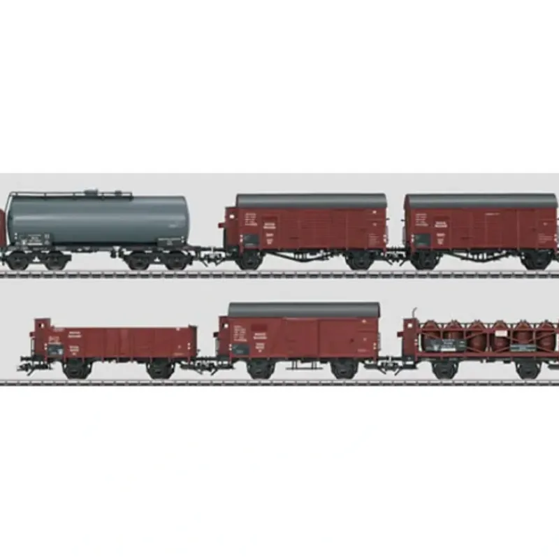 Trains*Marklin 46094 DRB 6 Car Freight Set - Model Train Junction: Quality Parts and Art Supplies