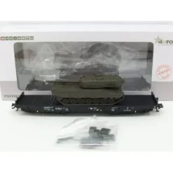 Trains*Marklin 48717 Flatcar with Leopard 2 Tank - Model Train Junction: Quality Parts and Art Supplies