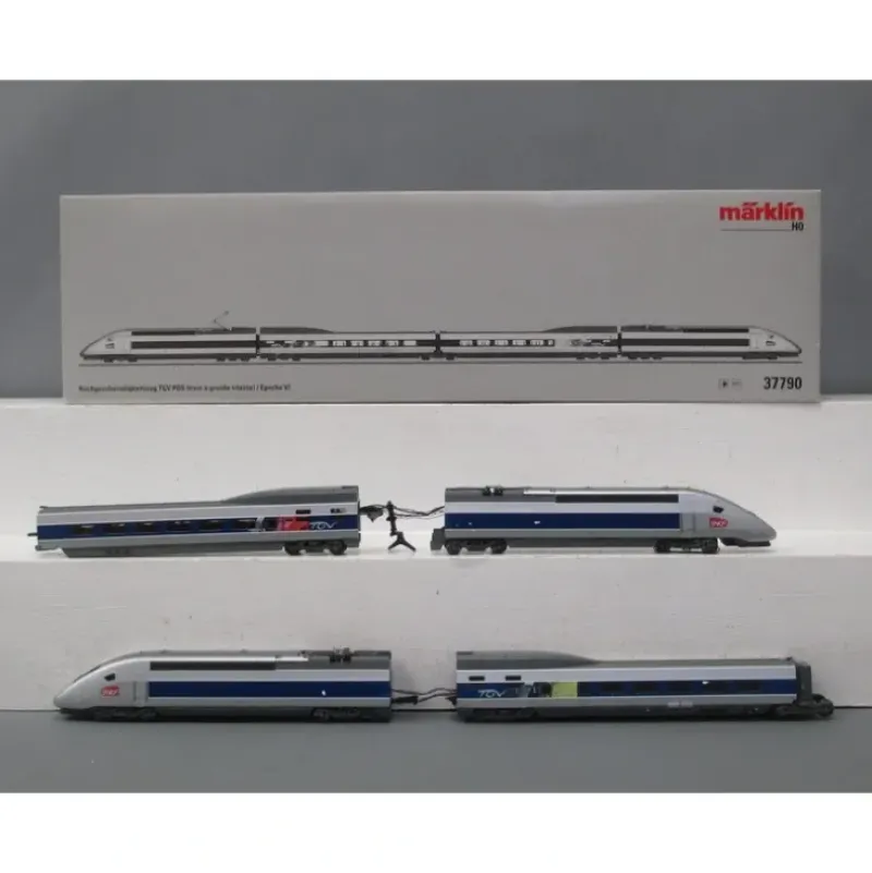Trains*Marklin 37790 French State Railways TGV High Speed HO Gauge Electric Train Set - Model Train Junction: Quality Parts and Art Supplies