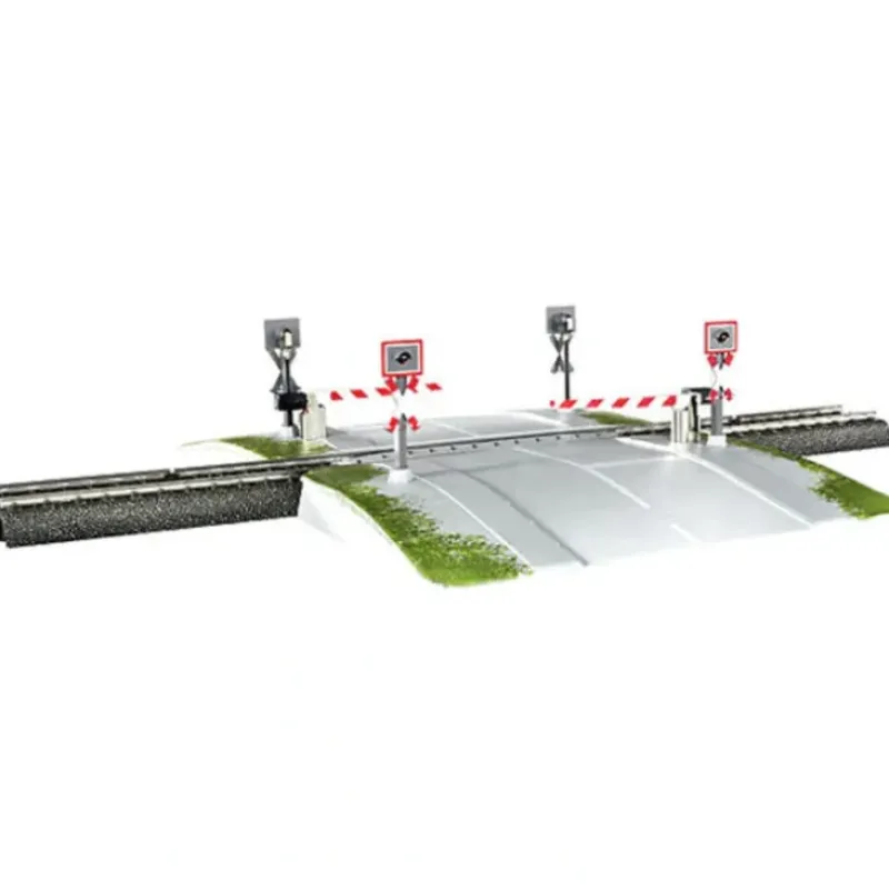 Trains*Marklin 74923 Fully Automated Railroad Grade Crossing with Half Gates - Model Train Junction: Quality Parts and Art Supplies