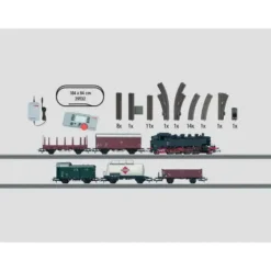 Trains*Marklin 29532 HO Gauge Steam Frieght Starter Train Set - Model Train Junction: Quality Parts and Art Supplies