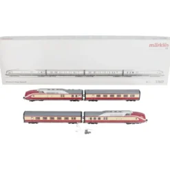 Trains*Marklin 37607 HO German Federal Railroad TEE Rail Car Diesel Train Set - Model Train Junction: Quality Parts and Art Supplies