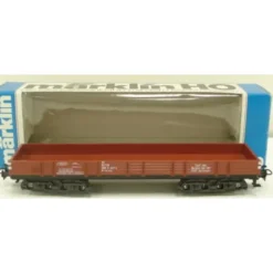 Trains*Marklin 4473 HO Low Side Flatcar - Model Train Junction: Quality Parts and Art Supplies