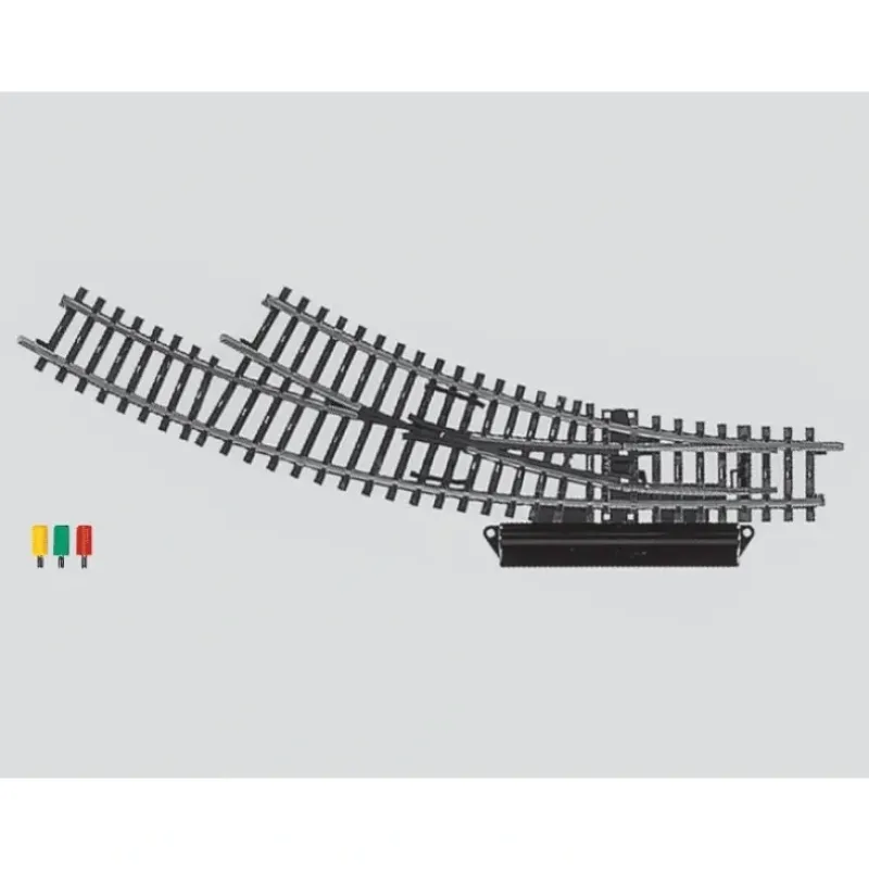 Trains*Marklin 2269 HO 2-1/2" 30 Radius K Track Electric Right Hand Switch Turnout - Model Train Junction: Quality Parts and Art Supplies