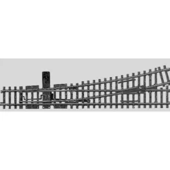 Trains*Marklin 22715 HO 35-1/2" Radius 14 K Track Left Hand Switch Turnout - Model Train Junction: Quality Parts and Art Supplies