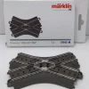 Trains*Marklin 24649 HO Scale C Track 48.6 Degree Crossing Track Section - Model Train Junction: Quality Parts and Art Supplies