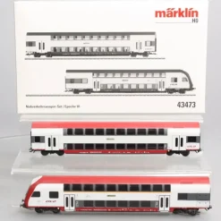 Trains*Marklin 43473 HO Scale CFL Cargo Denmark 2-Car Passenger Commuter Set - Model Train Junction: Quality Parts and Art Supplies