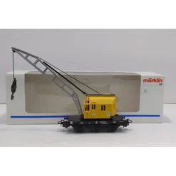 Trains*Marklin 4671 HO Scale Crane Car with Operating Crane - Model Train Junction: Quality Parts and Art Supplies