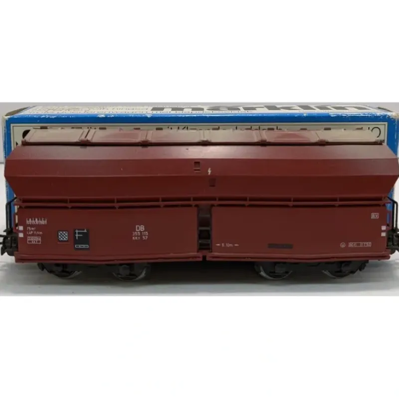 Trains*Marklin 4626 HO Scale DB High-Capacity Freight w/ Hinged Roof Covers - Model Train Junction: Quality Parts and Art Supplies