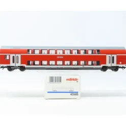 Trains*Marklin 43585 HO Scale DB 2nd Class Bilevel Car - Model Train Junction: Quality Parts and Art Supplies