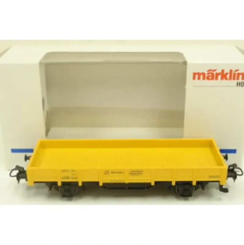 Trains*Marklin 4471 HO Scale DB Yellow Low Side Gondola - Model Train Junction: Quality Parts and Art Supplies