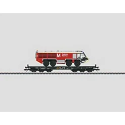 Trains*Marklin 48736 HO Scale Samms 709 6 ED Flatcar w/Truck - Model Train Junction: Quality Parts and Art Supplies