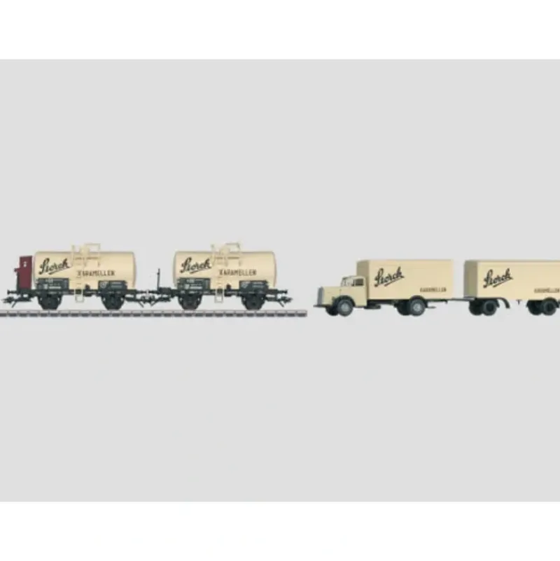 Trains*Marklin 46753 HO Scale Tank Car Set & Truck - Model Train Junction: Quality Parts and Art Supplies