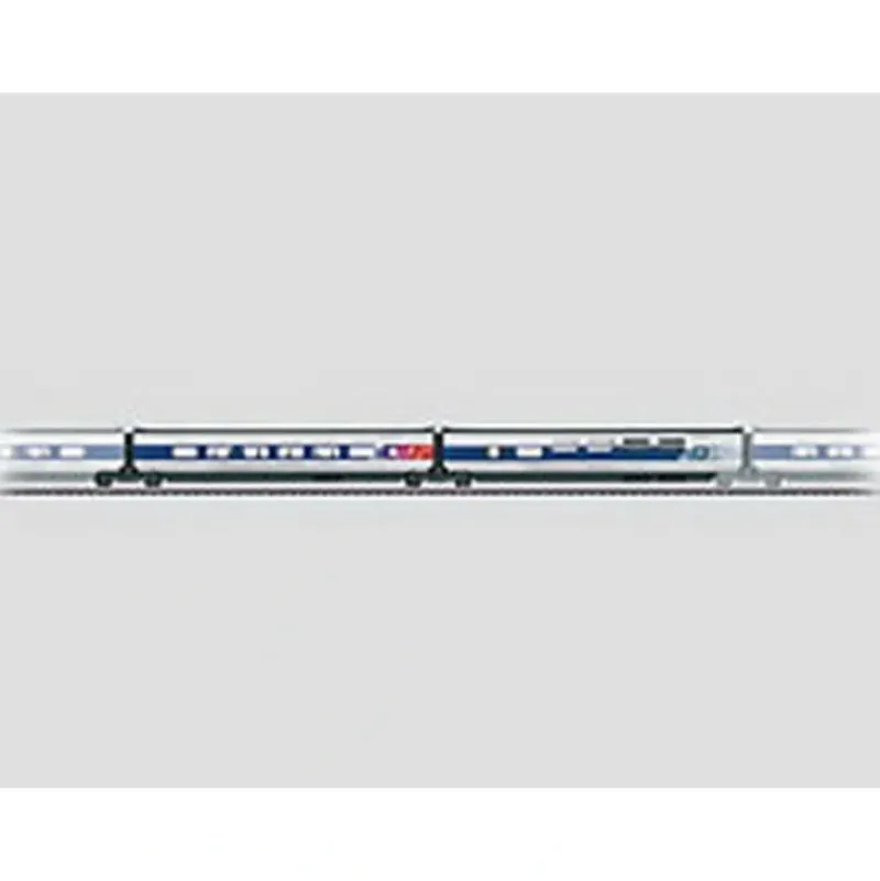 Trains*Marklin 43440 HO TGV POS Set 3 2-Car Add-On Passenger Set - Model Train Junction: Quality Parts and Art Supplies
