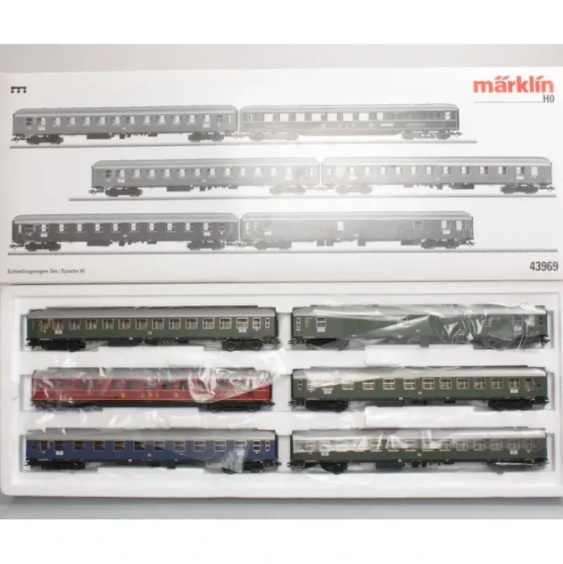 Trains*Marklin 43969 Insider Exp Pass Set DB 6 - Model Train Junction: Quality Parts and Art Supplies