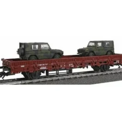 Trains*Marklin 46954 Kbs 443 Stack Car and 2 Wolf - Model Train Junction: Quality Parts and Art Supplies