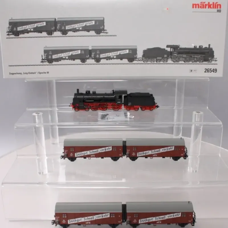 Trains*Marklin 26549 Leig-Einheit/Leig Unit HO Gauge Steam Train Set - Model Train Junction: Quality Parts and Art Supplies