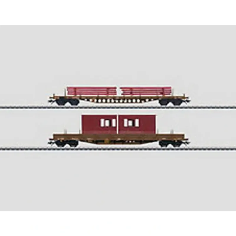 Trains*Marklin 47025 Low Side Car Set wILd DS8 - Model Train Junction: Quality Parts and Art Supplies