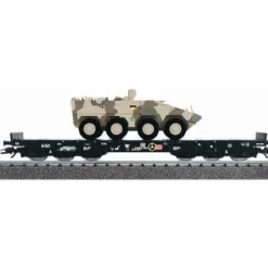 Trains*Marklin 48735 4MFOR Flat with ISAF Boxer - Model Train Junction: Quality Parts and Art Supplies