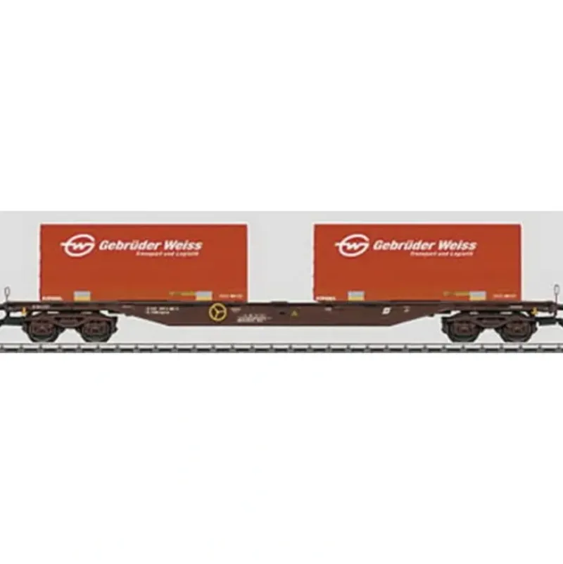Trains*Marklin 47073 OBB Flatcar with Two Tank Containers - Model Train Junction: Quality Parts and Art Supplies