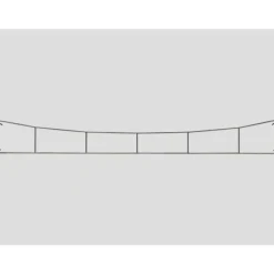 Trains*Marklin 70167 6-5/8" Catenary Wire for Curved Track (Pack of 5) - Model Train Junction: Quality Parts and Art Supplies