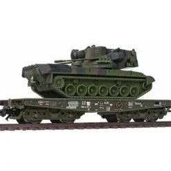 Trains*Marklin 48712 Rimmps Flatcar and Gepard Trk - Model Train Junction: Quality Parts and Art Supplies