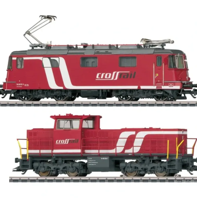 Trains*Marklin 37346 SBB Crossrail Locomotive Set - Model Train Junction: Quality Parts and Art Supplies