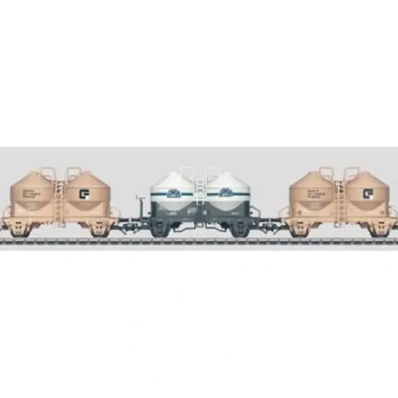Trains*Marklin 46617 SNCF Silo Container Cars (Set of 3) - Model Train Junction: Quality Parts and Art Supplies