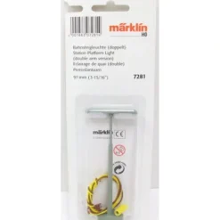 Trains*Marklin 7281 Station Platform Light - 97mm - Model Train Junction: Quality Parts and Art Supplies