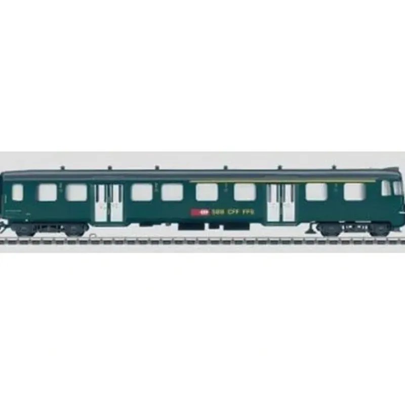 Trains*Marklin 43410 Swiss Federal Railways Lightweight Steel CabControl Car - Model Train Junction: Quality Parts and Art Supplies
