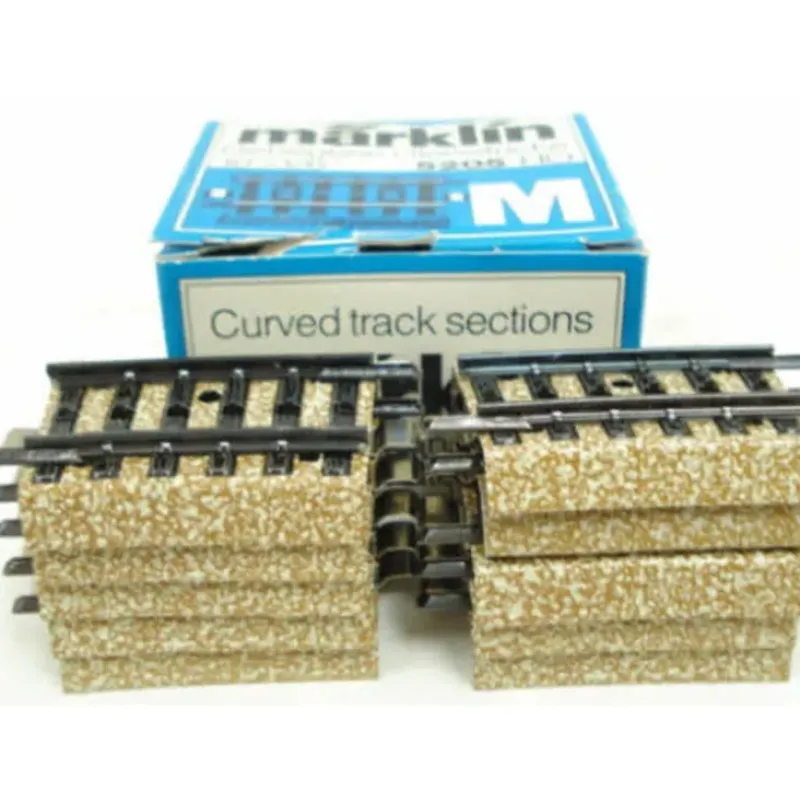 Trains*Marklin 5205 Ten Curved Track Sections - Model Train Junction: Quality Parts and Art Supplies