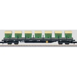 Trains*Marklin 82584 Z DB German Federal Railroad AG Type Res 687 Flatcar - Model Train Junction: Quality Parts and Art Supplies