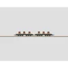 Trains*Marklin 82356 Z German Federal Railroad DB Heavy Duty Flat Car Set (Set of 2) - Model Train Junction: Quality Parts and Art Supplies