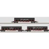Trains*Marklin 82599 Z German Railroad DB AG Type Snps 719 Double Stake Car (Set of 3) - Model Train Junction: Quality Parts and Art Supplies